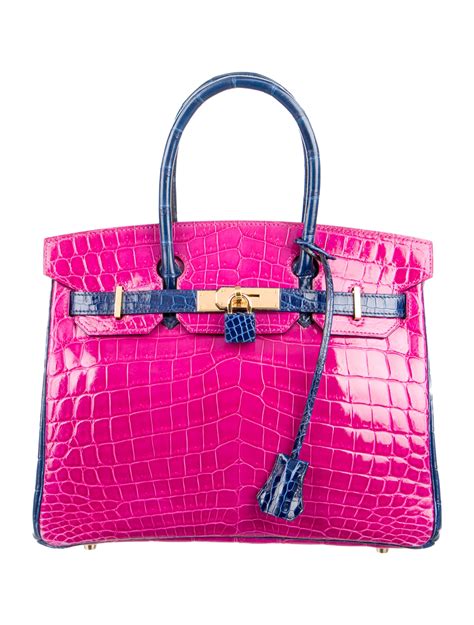 crocodile Birkin handbags